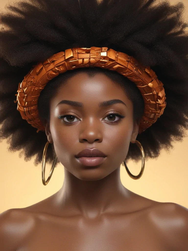 afro png