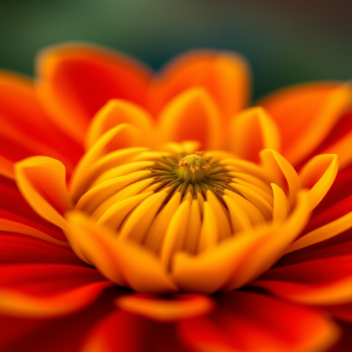 Camera: Canon EOS R5, Lens: 50mm f/1.2, Aperture: f/2.8, ISO: 100, Shutter Speed: 1/200s, View: Close-up, Style: High-definition photography, Type: Mirrorless camera, Subject: A detailed close-up of a vibrant colored flower with soft bokeh background.