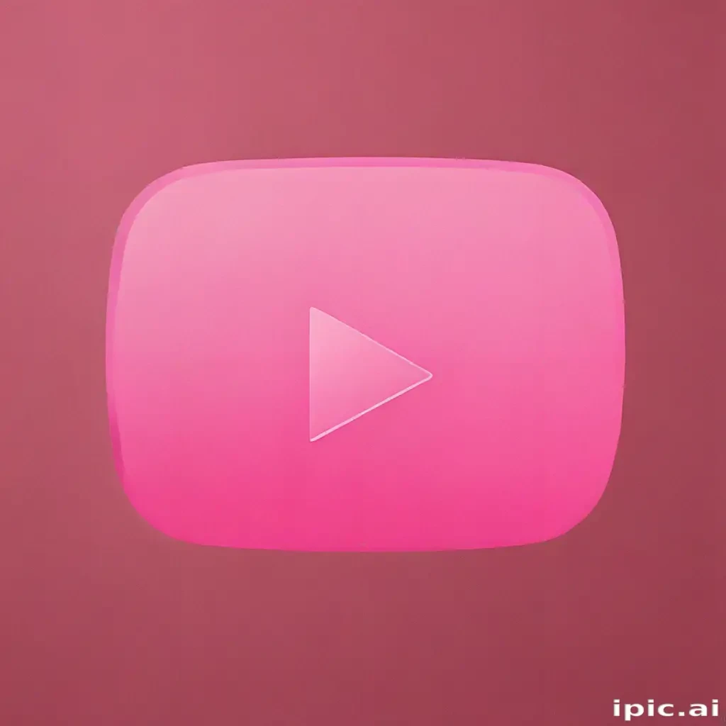 pink youtube logo