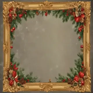 christmas frame clipart