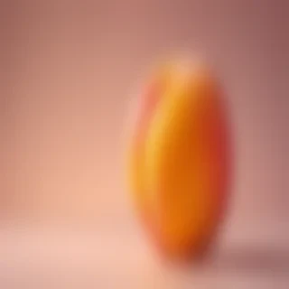 peach color background