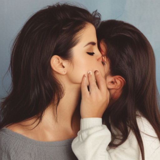 selena gomez kiss