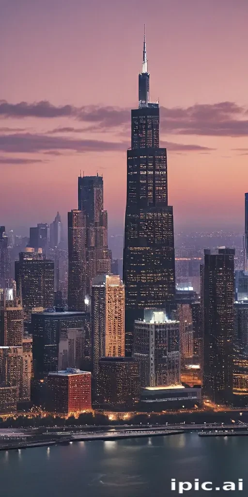 chicago skyline png