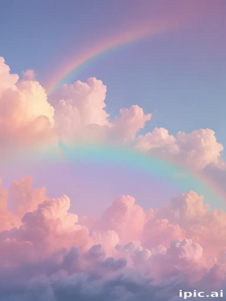 pastel rainbow bg