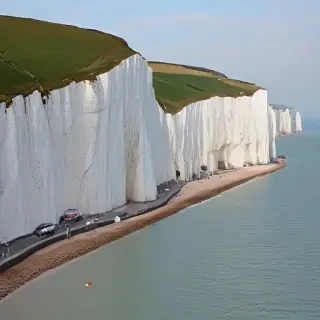 white cliffs of dover
