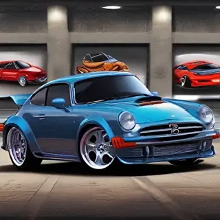 cartoon car wallpaper