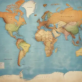 world map picture