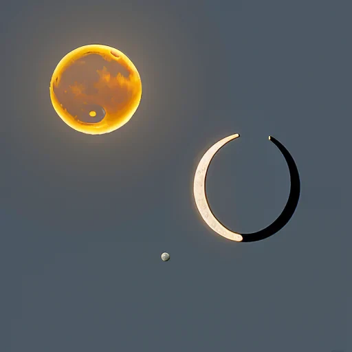 sun and moon