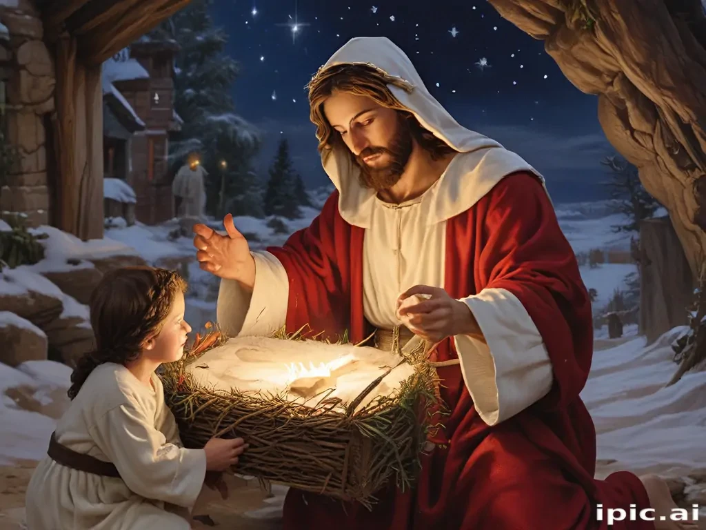 merry christmas jesus images