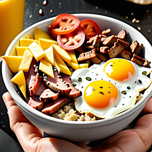 hardee's low carb breakfast bowl