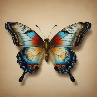 picture of butterfly drawing