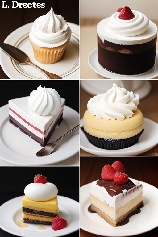 desserts that start with l