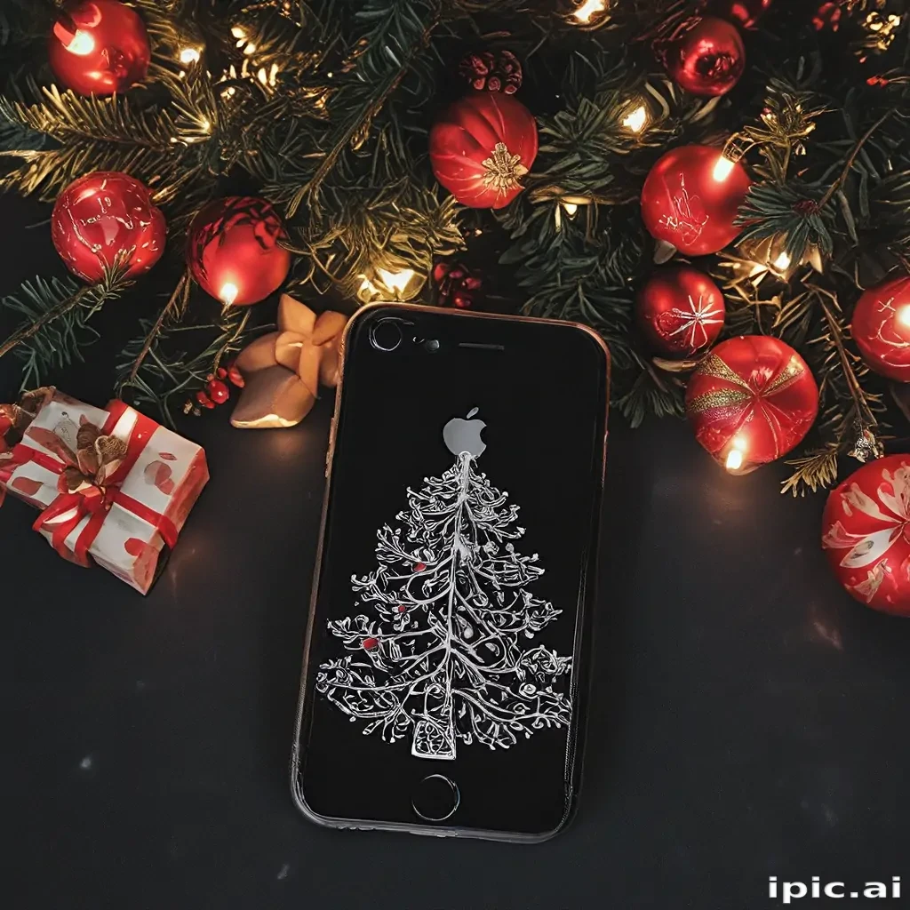 iphone christmas aesthetic wallpaper