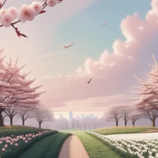 aesthetic spring wallpaper