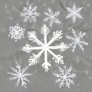 snow flakes png