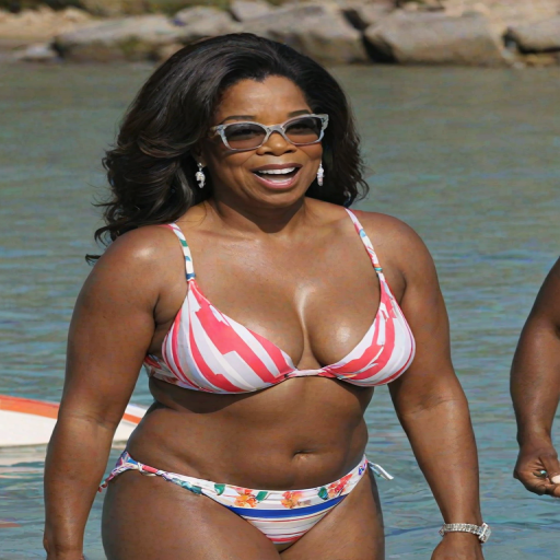 oprah winfrey in a bikini