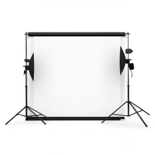 aesthetic white background