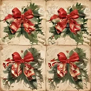 vintage christmas images to print