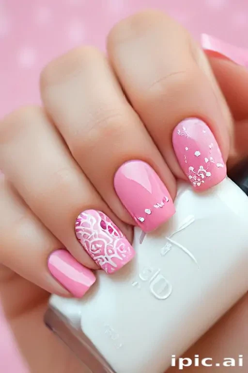 cute pink design