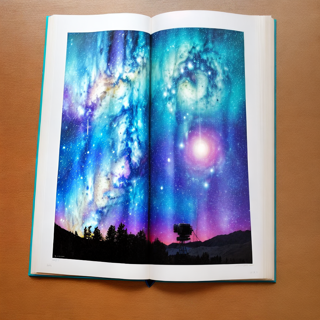 book cover build a telescope image