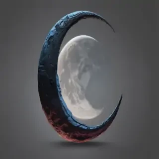 crescent moon transparent background