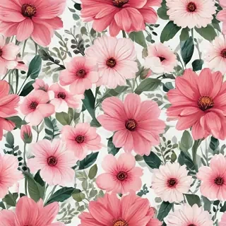 flowers clear background