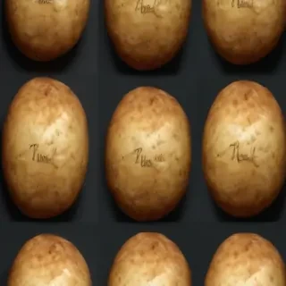 potato transparent
