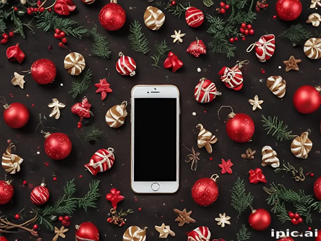 iphone christmas aesthetic wallpaper
