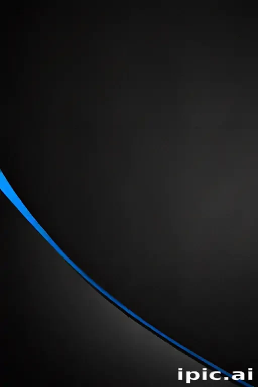 black background with blue