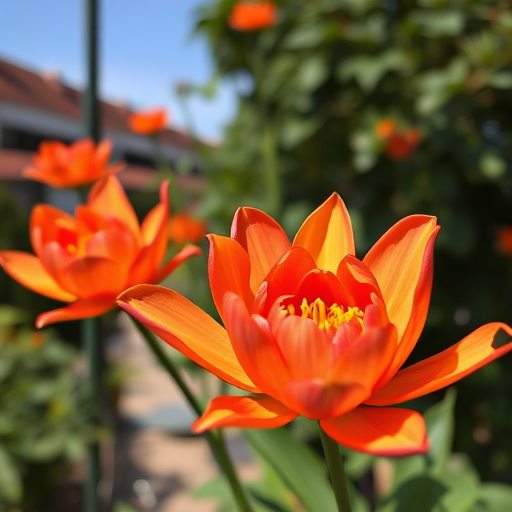 Regenerate the image with a focus on sharp details and vibrant colors using a DSLR camera with a 50mm lens, aperture set to f/1.8, ISO 100, and a slight vignette effect for depth, shot from eye level in natural lighting.