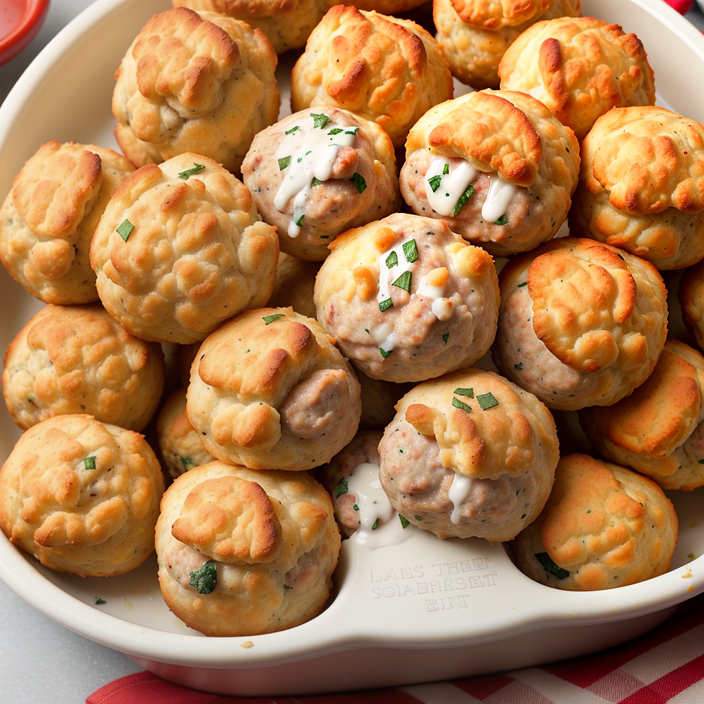 sausage balls using red lobster biscuit mix