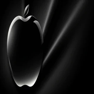black ios wallpaper