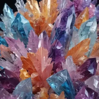 crystals background