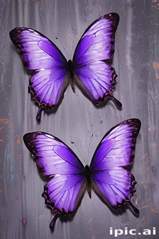 purple butterfly images