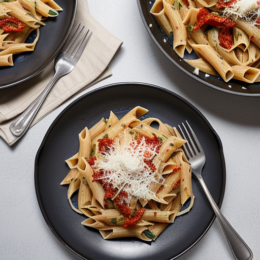 sundried tomato and artichoke pasta