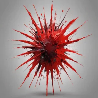 blood splatter png