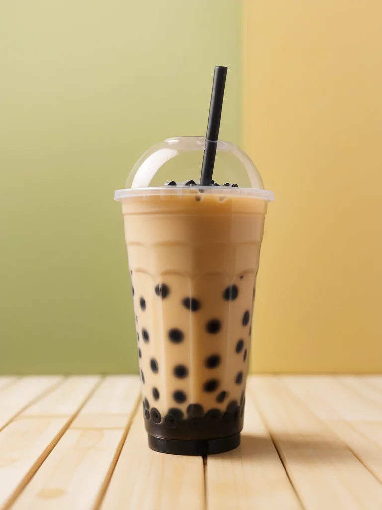 boba tea background