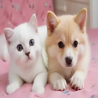 cat dog