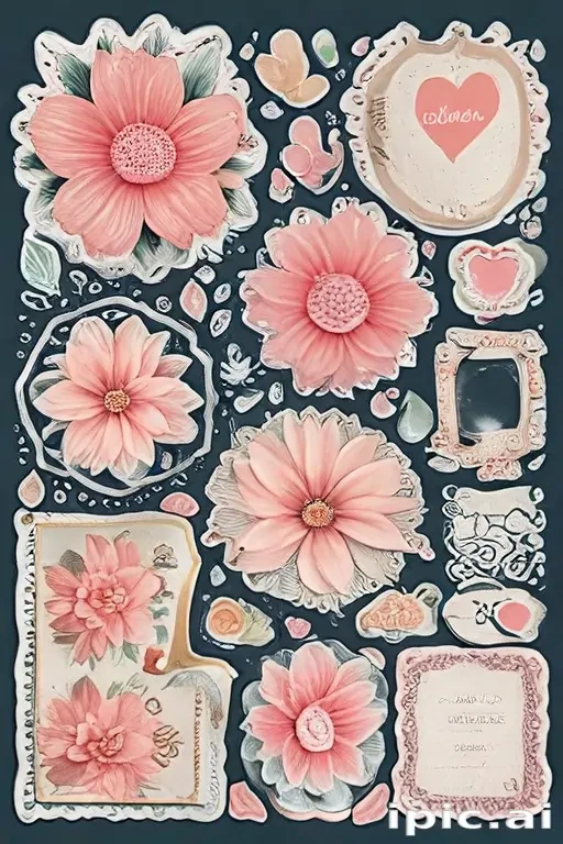 scrapbook stickers png