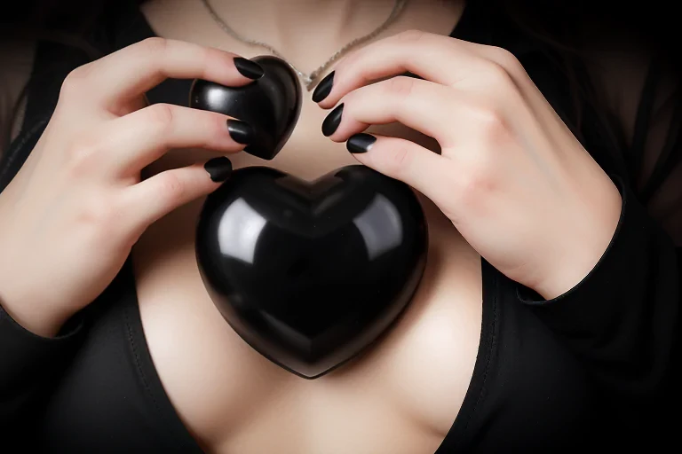black heart image