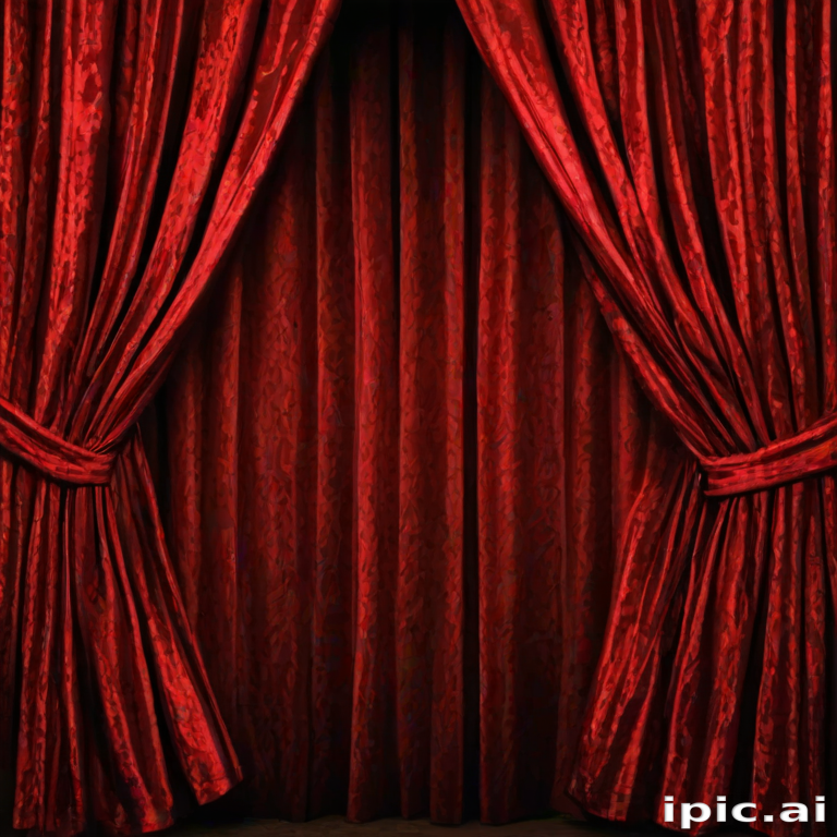 red curtain png