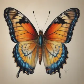 butterfly drawing png