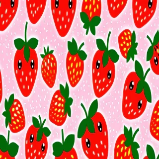 cute strawberry wallpaper