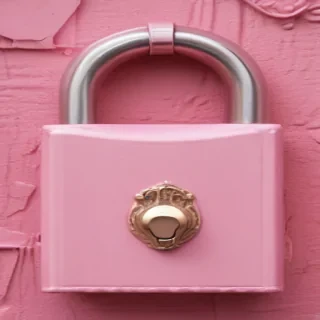 pink lock screen wallpaper