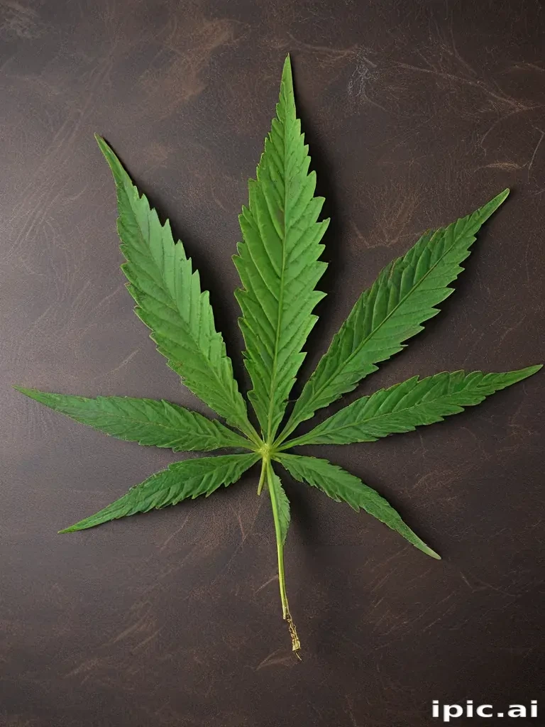 marijuana leaf