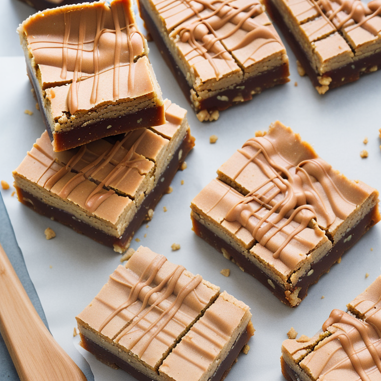 school lunch peanut butter bars