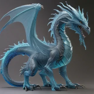 transparent dragon
