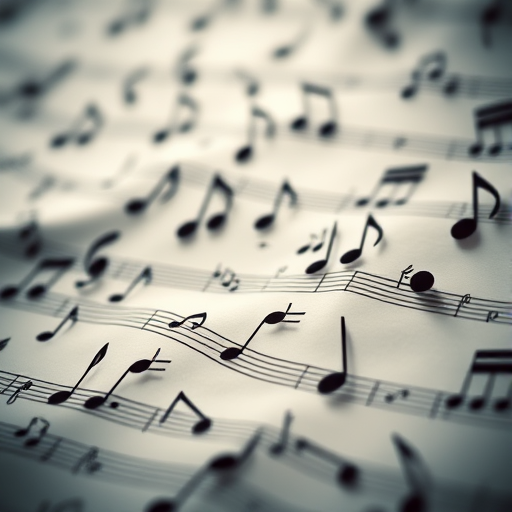 notes music background