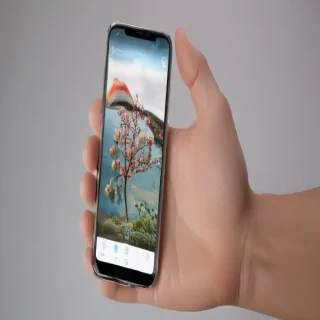 hold phone png
