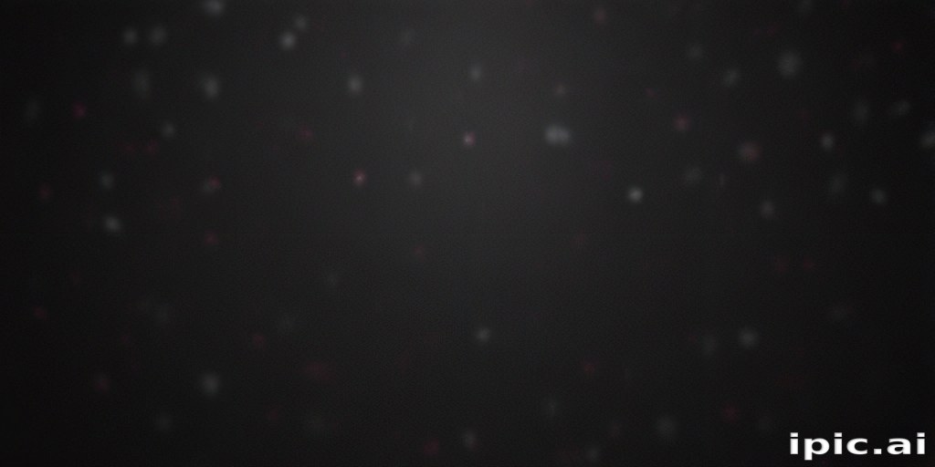 Abstract Background with Floating Particles on Dark Surface for ...